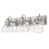 Gwynn Isle Dome Vanity Light - 3 light
