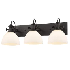 Gwynn Isle Dome Vanity Light - 3 light