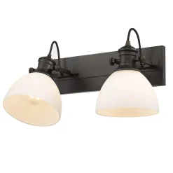Gwynn Isle Dome Vanity Light - 2 light