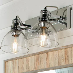 Gwynn Isle Dome Vanity Light - 2 light