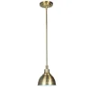 Hammered Metal Pendant Light - Small