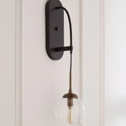 Hanging Globe Sconce