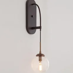 Hanging Globe Sconce