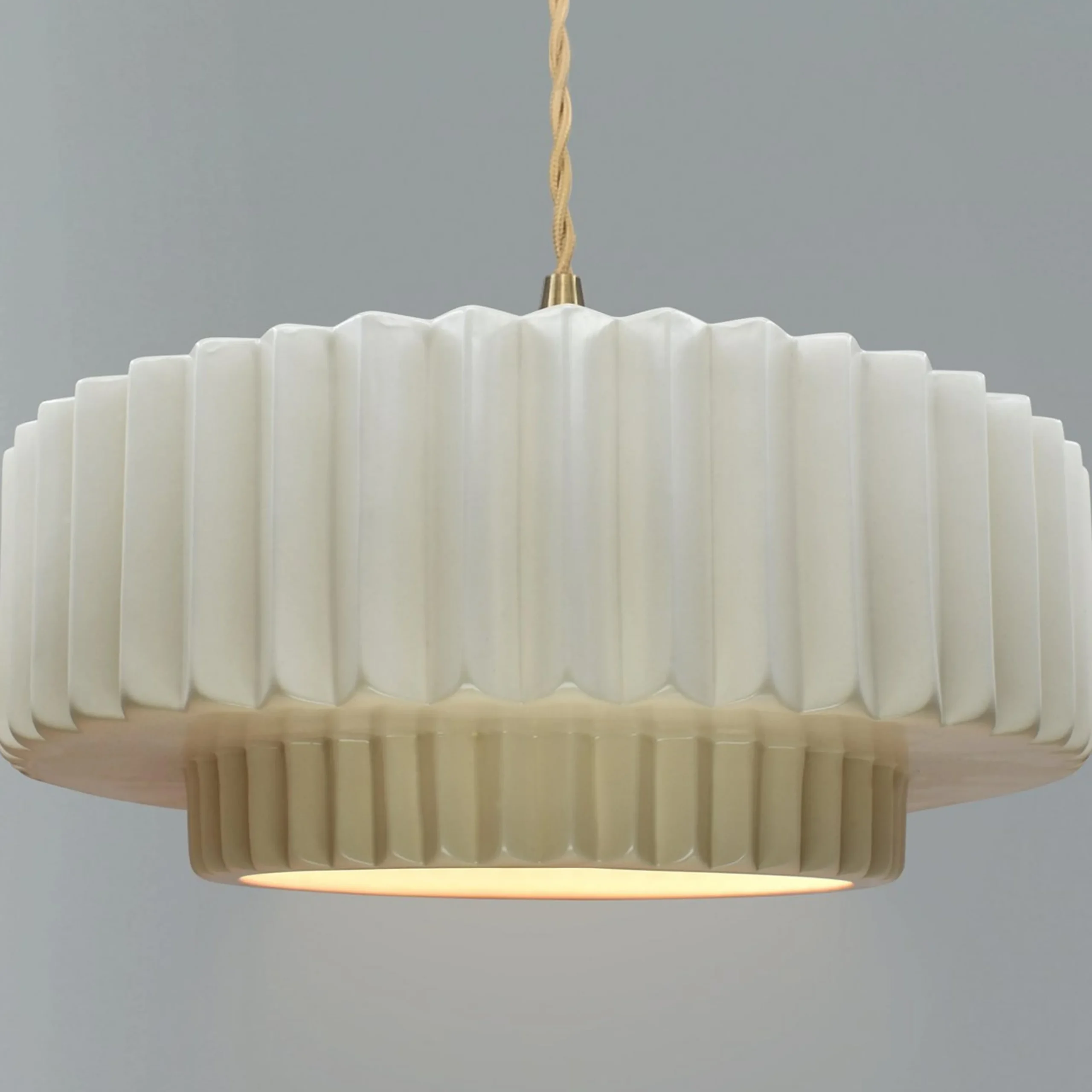 Harmonia Ceramic Pendant - Large - Matte