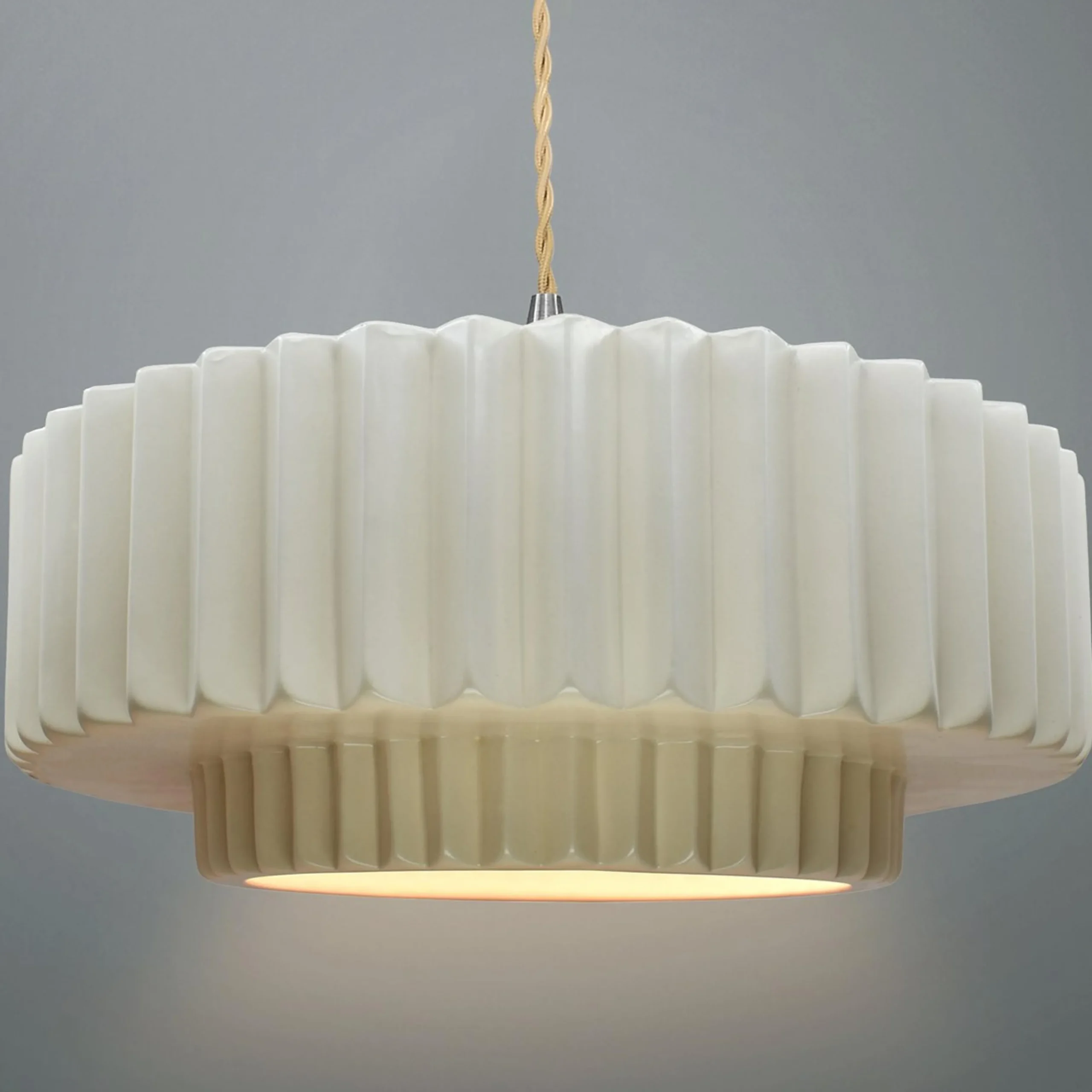 Harmonia Ceramic Pendant - Large - Matte