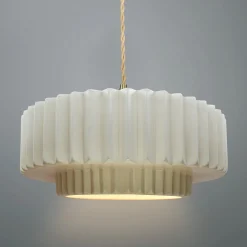 Harmonia Ceramic Pendant - Small - Matte