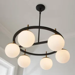 Harmony Globes Circular Chandelier