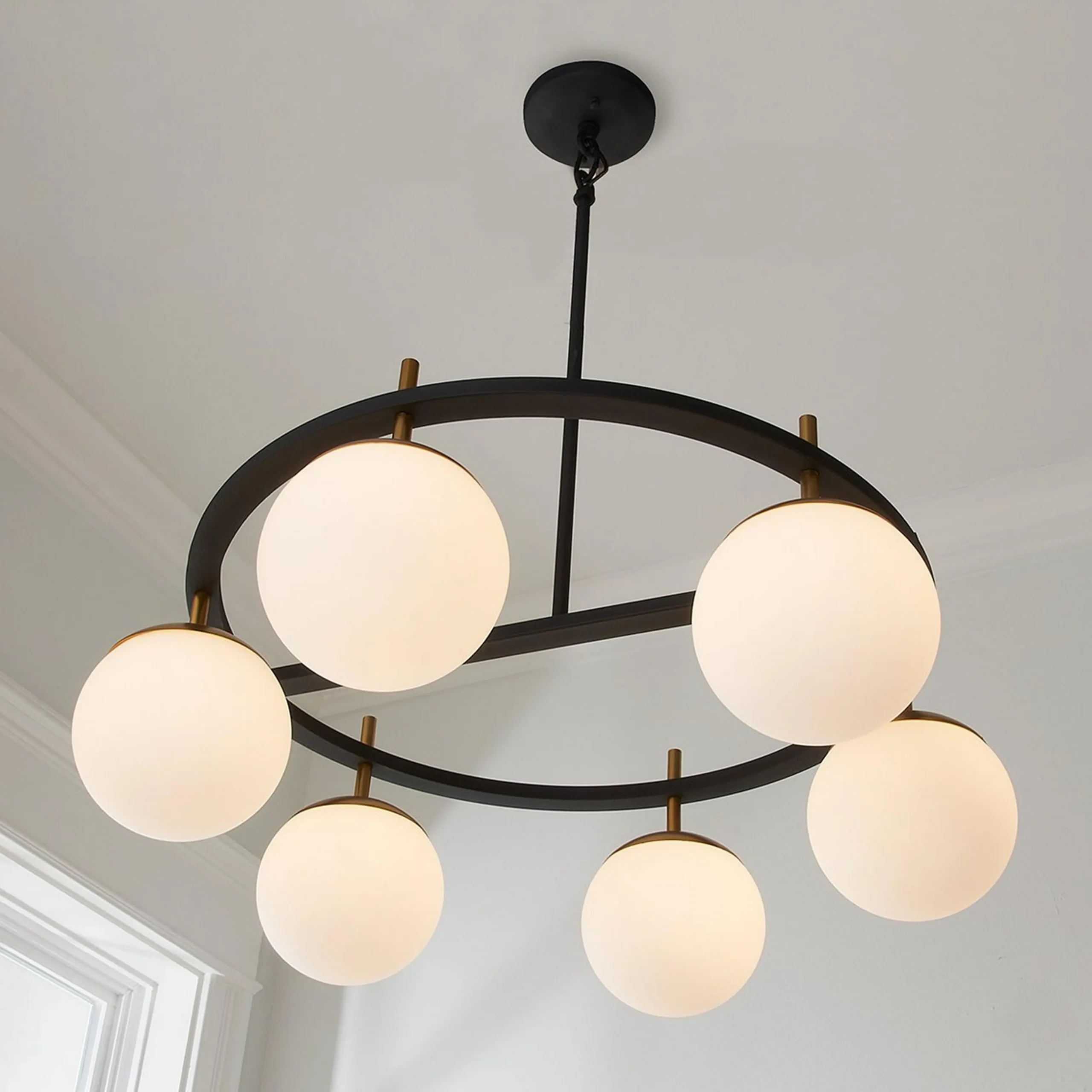 Harmony Globes Circular Chandelier