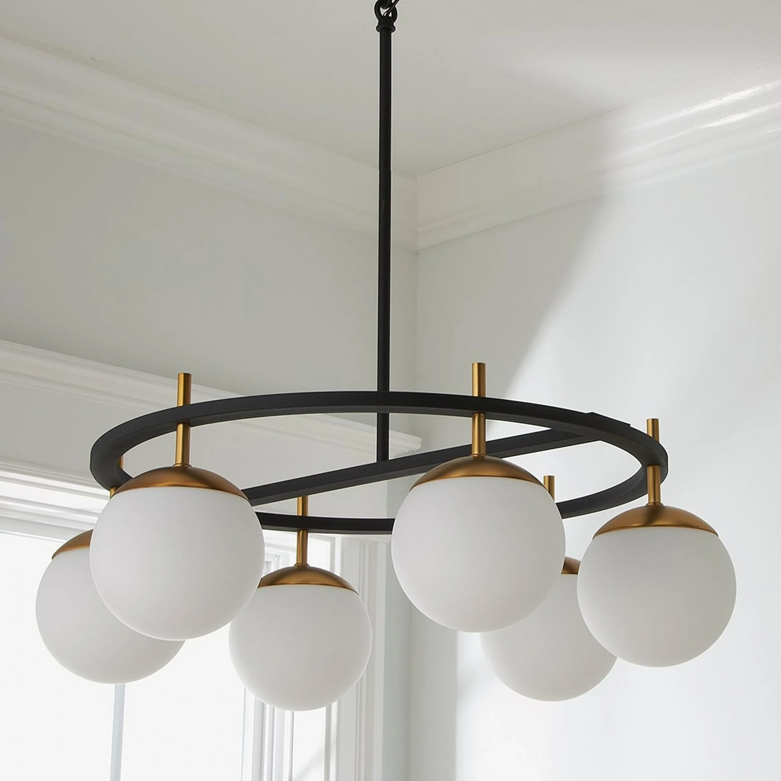 Harmony Globes Circular Chandelier