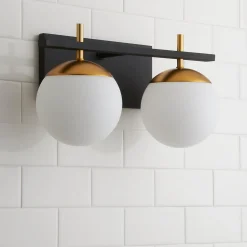 Harmony Globes Vanity Light - 2 light