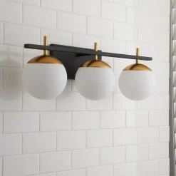 Harmony Globes Vanity Light - 3 light