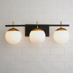 Harmony Globes Vanity Light - 3 light