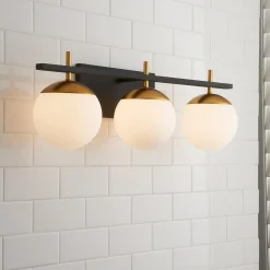 Harmony Globes Vanity Light - 3 light
