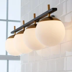 Harmony Globes Vanity Light - 4 light