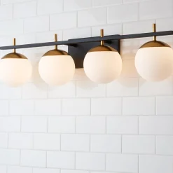 Harmony Globes Vanity Light - 4 light