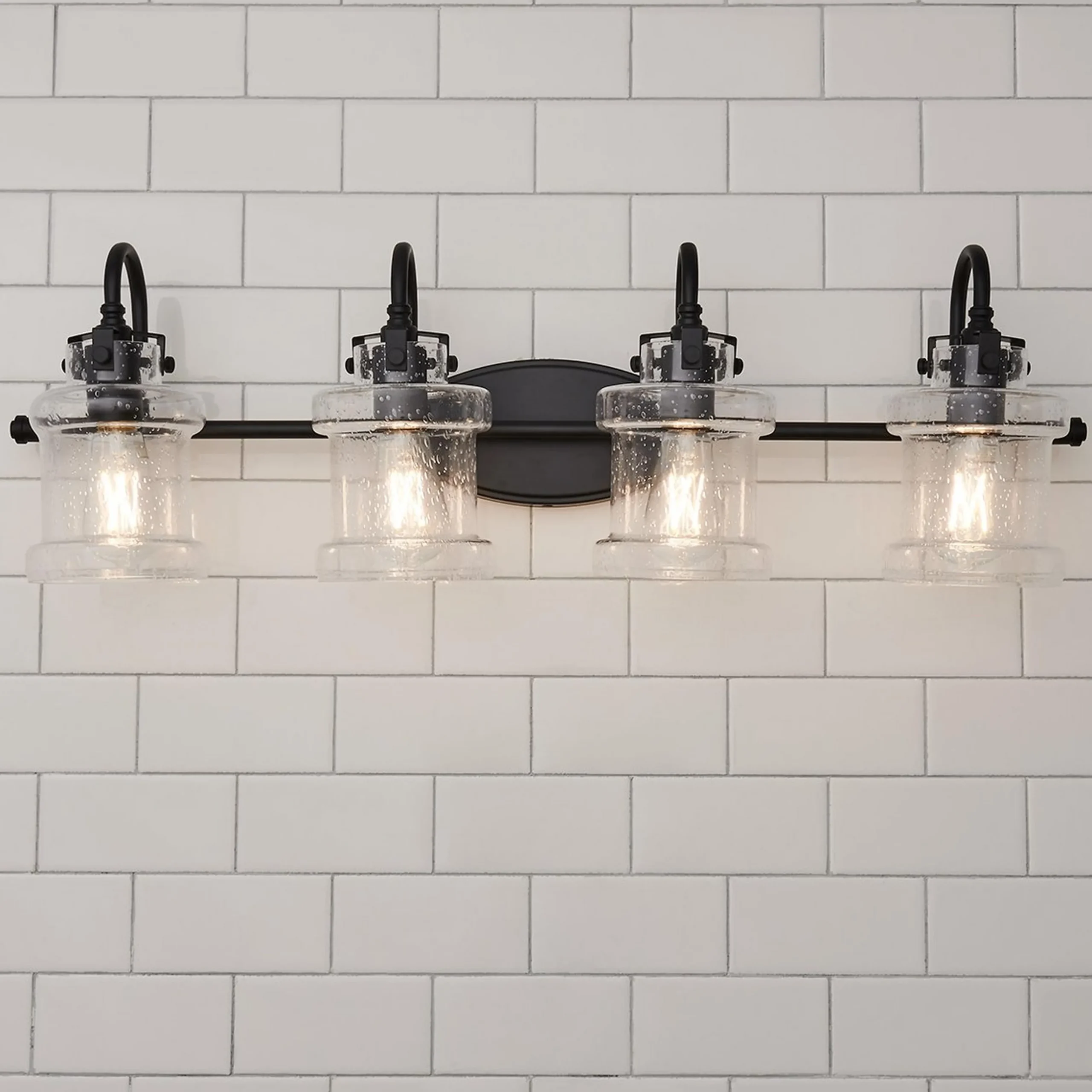 Hatteras Jar Vanity Light - 4 Light