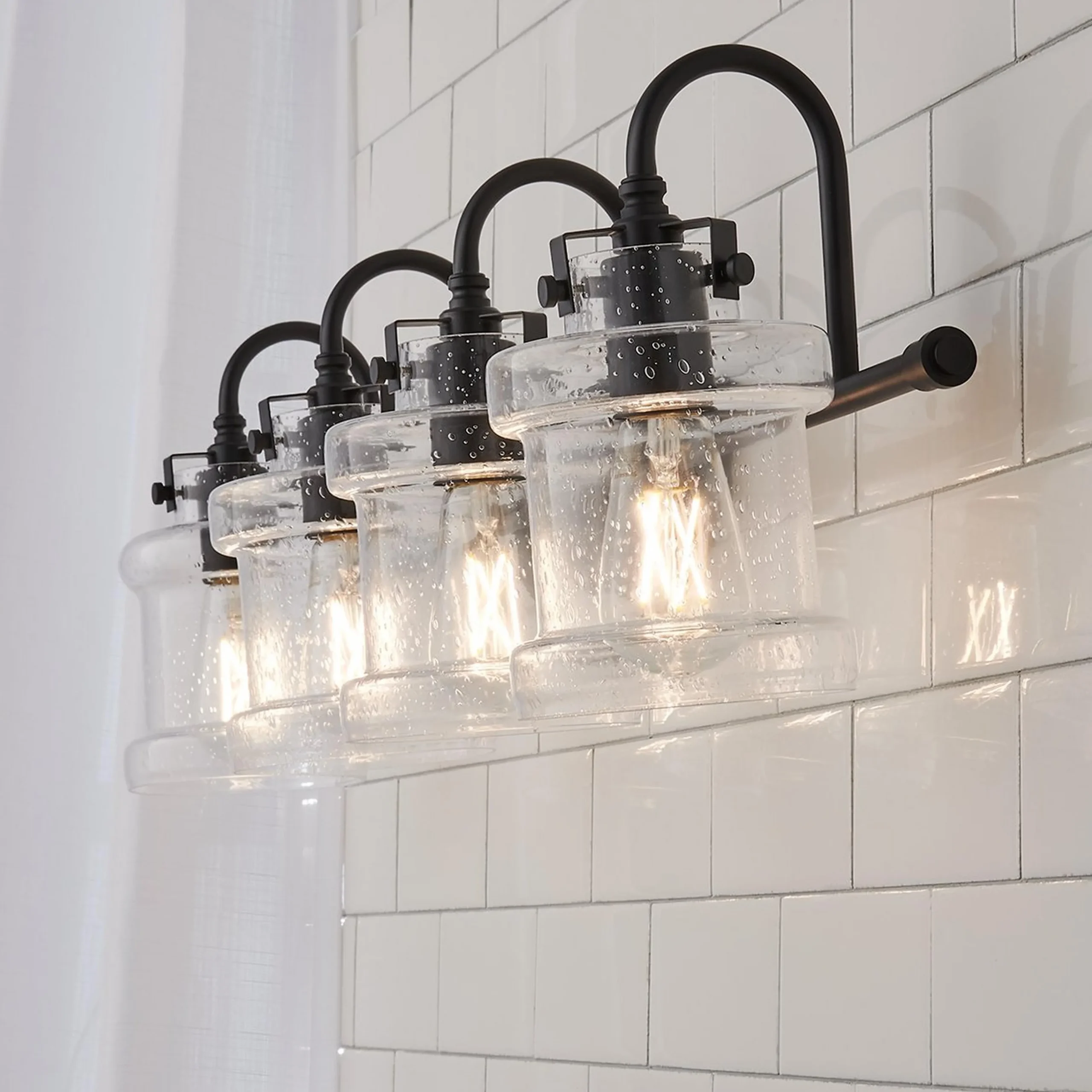 Hatteras Jar Vanity Light - 4 Light