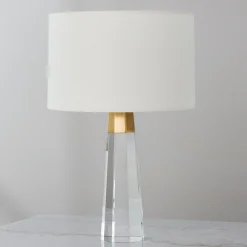 Hedley Cordless LED Table Lamp - Crystal
