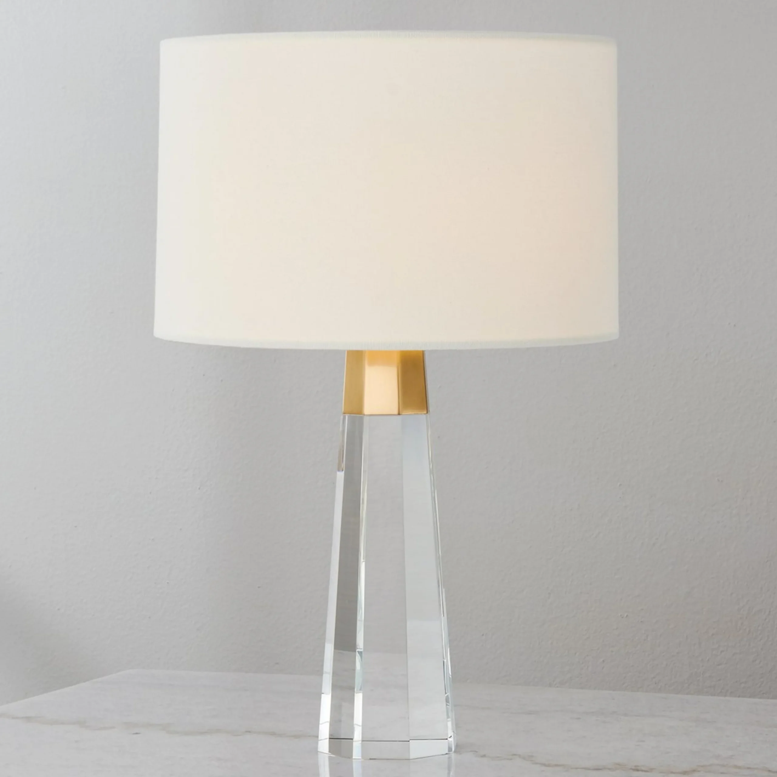 Hedley Cordless LED Table Lamp - Crystal