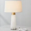 Hedley Cordless LED Table Lamp - Alabaster