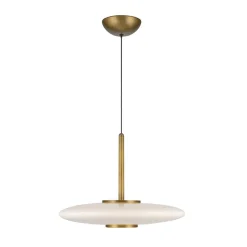 Helius LED Pendant - Opal Glass