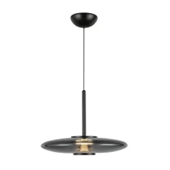 Helius LED Pendant - Smoke Glass
