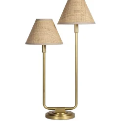Henley Table Lamp - Rattan