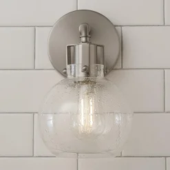 Hinley Seeded Glass Sconce