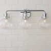 Hinley Seeded Glass Vanity Light - 3 Light