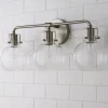 Hinley Seeded Glass Vanity Light - 3 Light