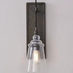 Historic Industrial Seeded Sconce