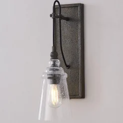 Historic Industrial Seeded Sconce