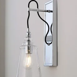 Historic Industrial Seeded Sconce