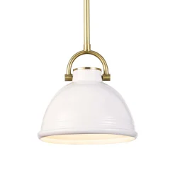 Holcomb Ceramic Pendant - Small