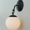 Hooked Globe Sconce