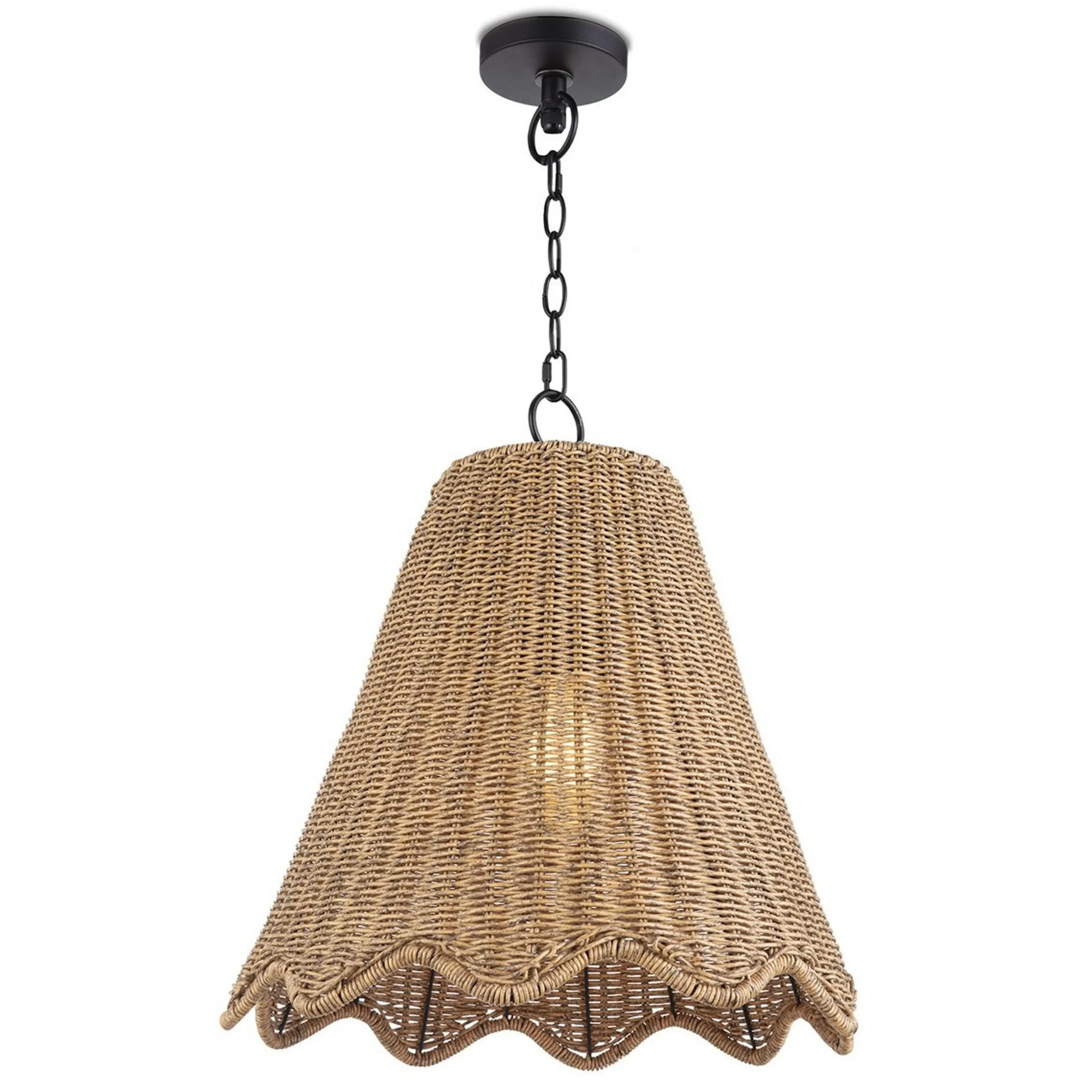 Hopewell Woven Indoor/Outdoor Pendant - Large
