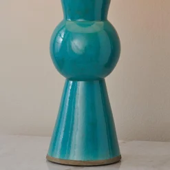 Hourglass Ceramic Table Lamp