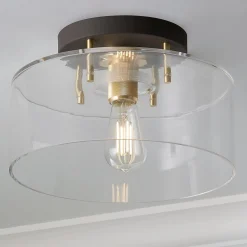 Hybrid Metals Semi-Flush Ceiling Light - Medium