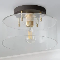 Hybrid Metals Semi-Flush Ceiling Light - Medium