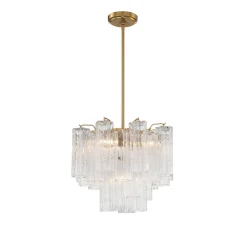 Imondo Chandelier - 4 Light - Clear
