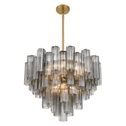 Imondo Chandelier - 12 Light - Smoke