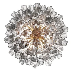 Imondo Chandelier - 12 Light - Smoke