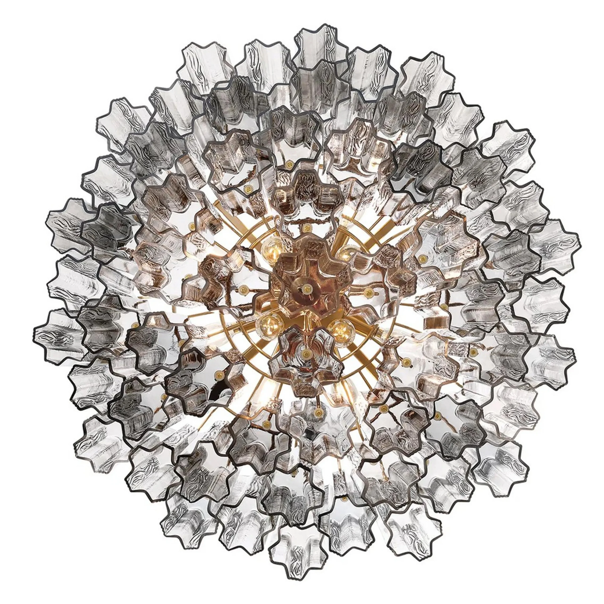 Imondo Chandelier - 12 Light - Smoke