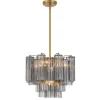 Imondo Chandelier - 4 Light - Smoke