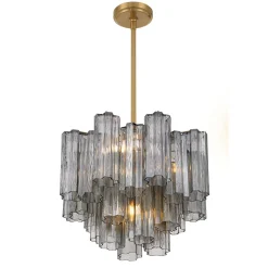 Imondo Chandelier - 4 Light - Smoke