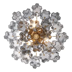 Imondo Chandelier - 4 Light - Smoke