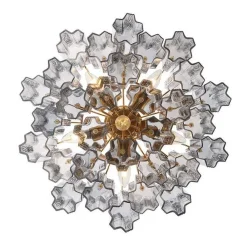 Imondo Chandelier - 6 Light - Smoke