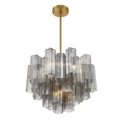 Imondo Chandelier - 6 Light - Smoke