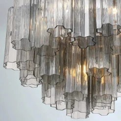 Imondo Chandelier - 6 Light - Smoke
