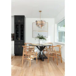Imondo Chandelier - 6 Light - Autumn